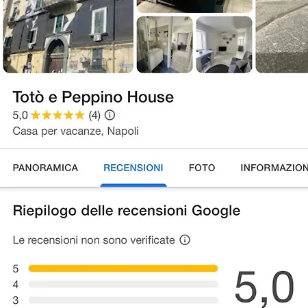 Toto E Peppino House Apartment Naples